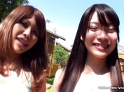 Deux étudiantes japonaises pour un plan à 3