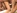 Blonde rase prise en sandwich par 2 gars