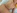 Une trs belle blonde aux yeux bleus prend un dose de sperme