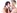 2 lesbiennes : une blonde silicon�e et une brune � chatte poilue