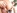 Gode et bite dans le cul pour une brune  chatte rase