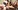 2 soubrettes brunes aux seins silicons