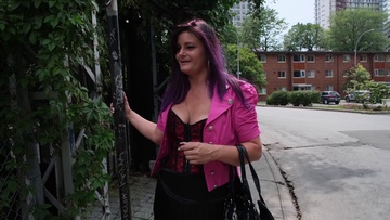 Melanie, la quebecoise lecheuse de fion